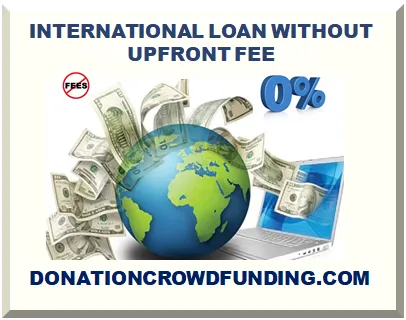 INTERNATIONAL LOAN WITHOUT UPFRONT FEE 2026-2027